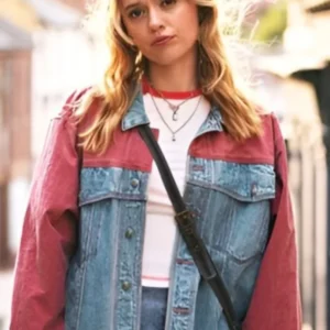 Gemma-Daddy-Issues-S01-Aimee-Lou-Wood-Denim-Jacket