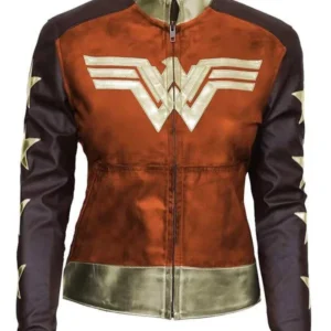 Wonder-Women-Brown-Waxed-Leather-Jacket