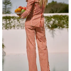 Emily-Cooper-TV-Series-Emily-In-Paris-S04-Lily-Collins-Red-White-Striped-Blazer