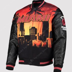 Miami-Heat-Black-Varsity-Jacket