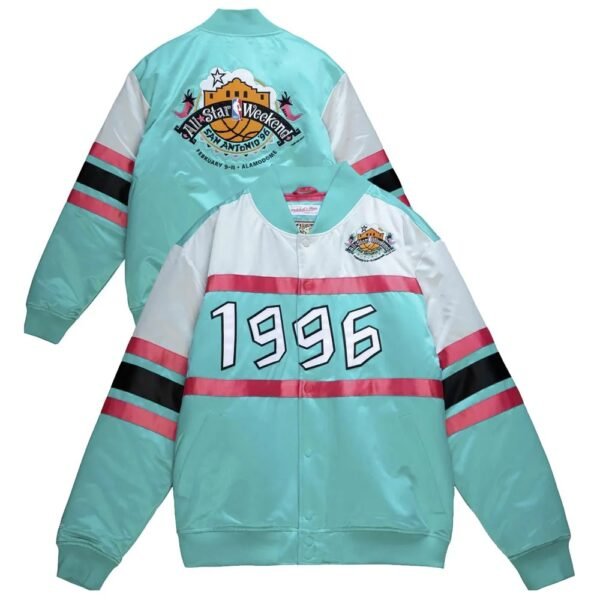 NBA-Weekend-1996-Hardwood-Classics-Teal-Satin-Jacket-